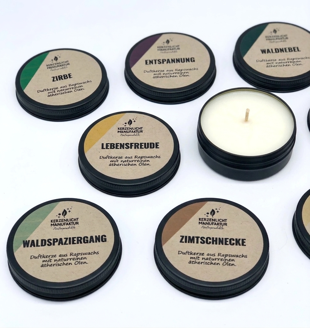 Kleine Duftkerzen I 10h Brenndauer